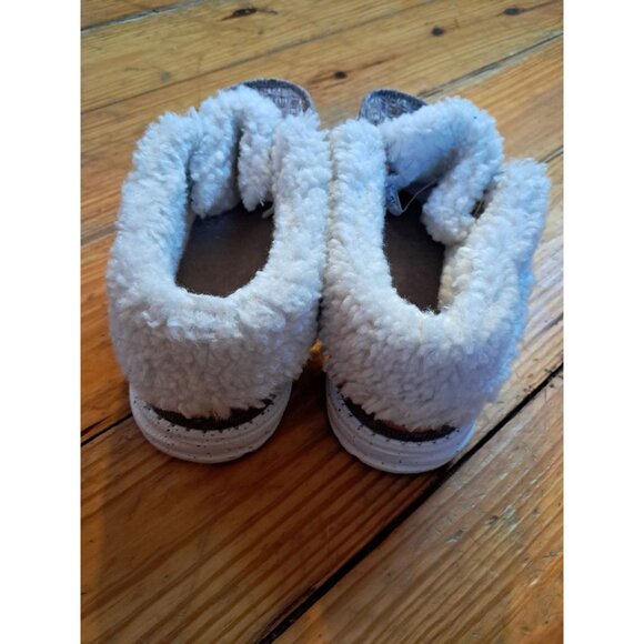 Hey Dude Shoes Women's 7 Brown Britt Lace Up Faux Fur Comfort Booties - Picture 4 of 4